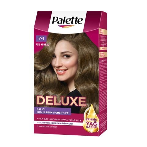 PALETTE DELUXE 7-1 ASİL KUMRAL 1*6