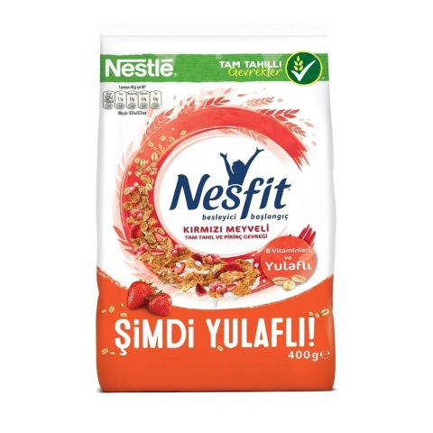 NESTLE KAHV.NESFİT 400GR KIRMIZI MEYVELER 1*12