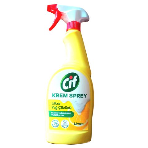 CİF KREM 750ML SPREY LİMON KREM 1*12