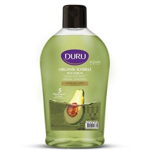 DURU SIVI SAB.1.5L ORGANİK AVOKADO YAĞI 1*8
