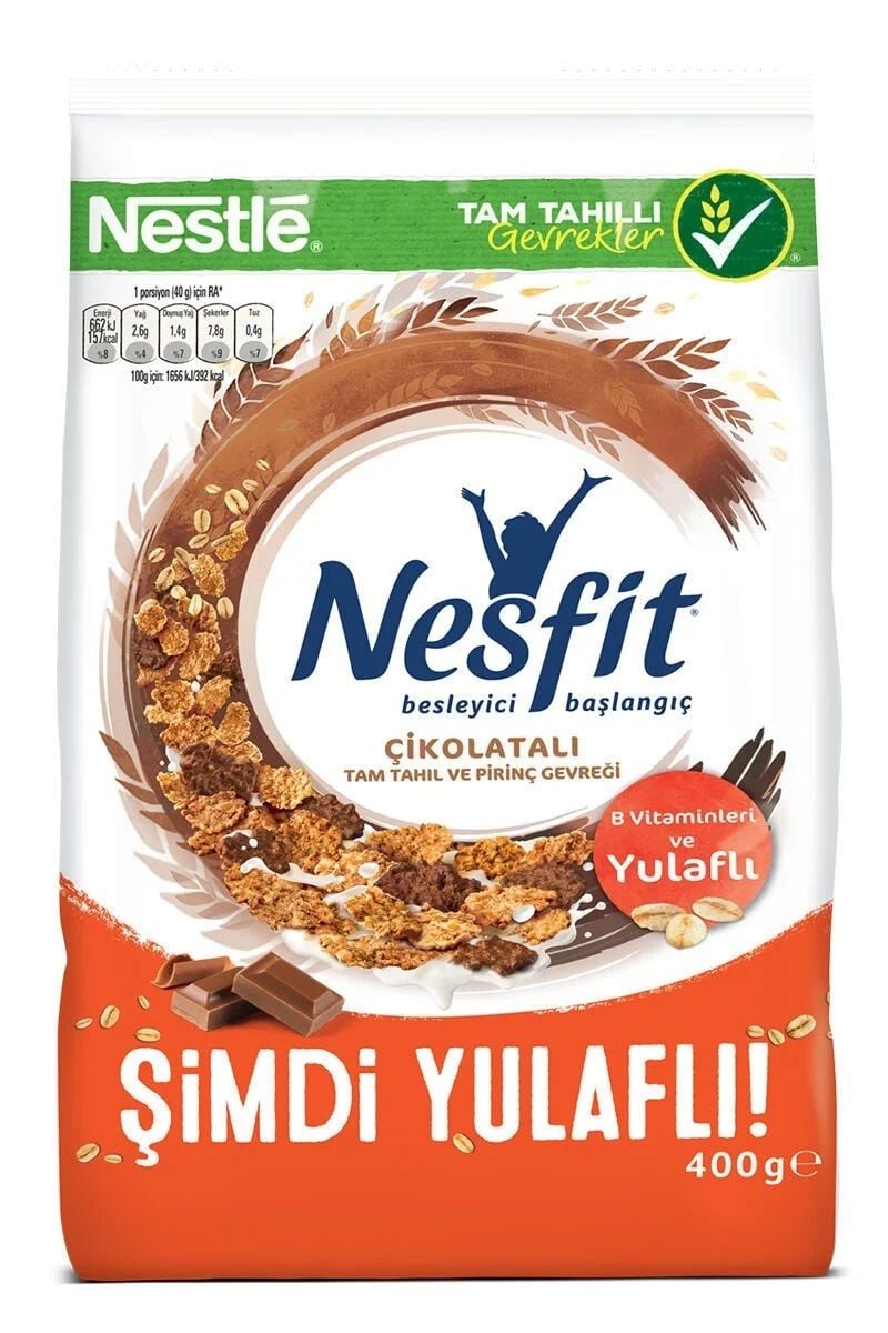 NESTLE KAHV.NESFİT 400GR ÇİKOLATALI 1*12