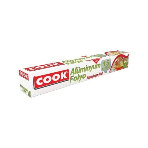 COOK ALÜMİNYUM FOLYO 15MT 1*24