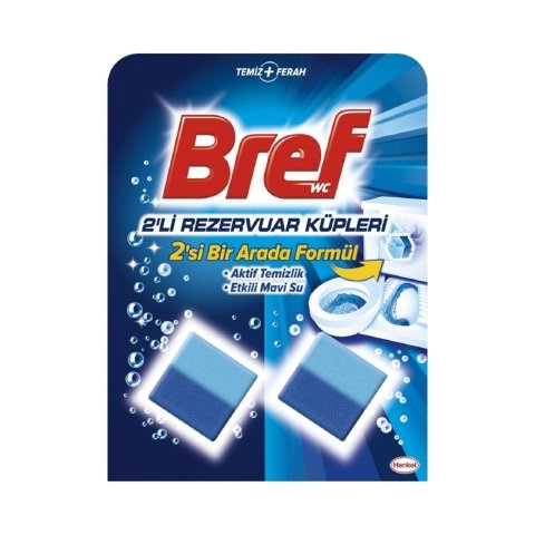 BREF WC KÜP AKTİF MAVİ 100GR 1*24