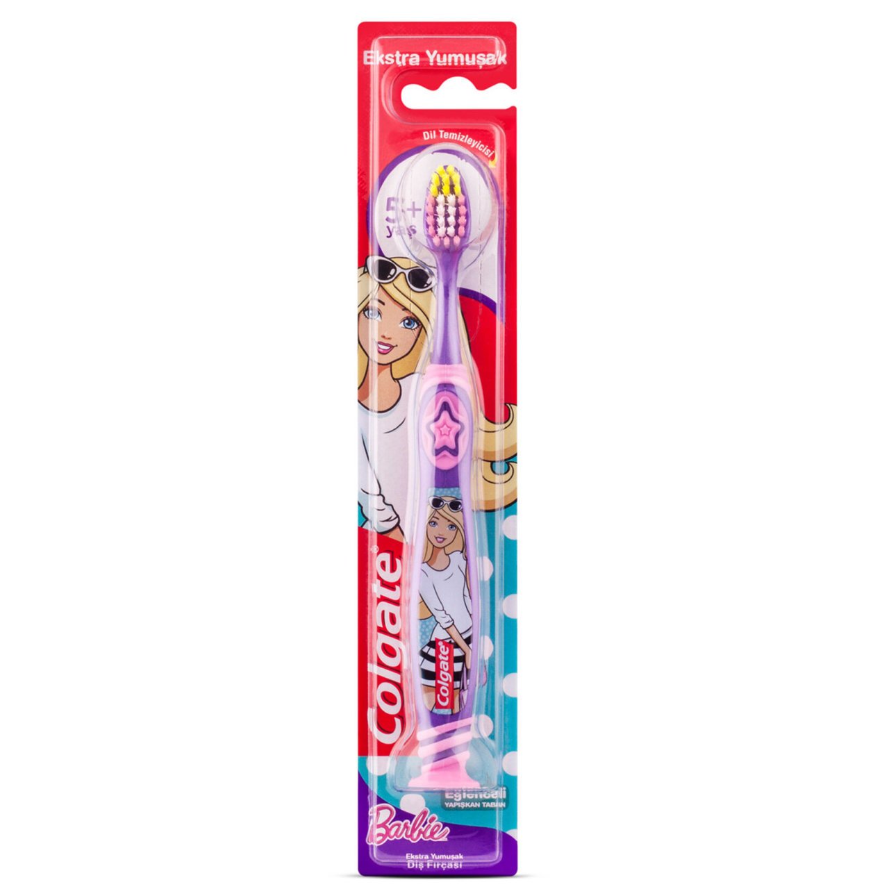 COLGATE DİŞ FIRÇASI KİDS 5+ EXT.SOFT BARBİ&BATMAN 1*12