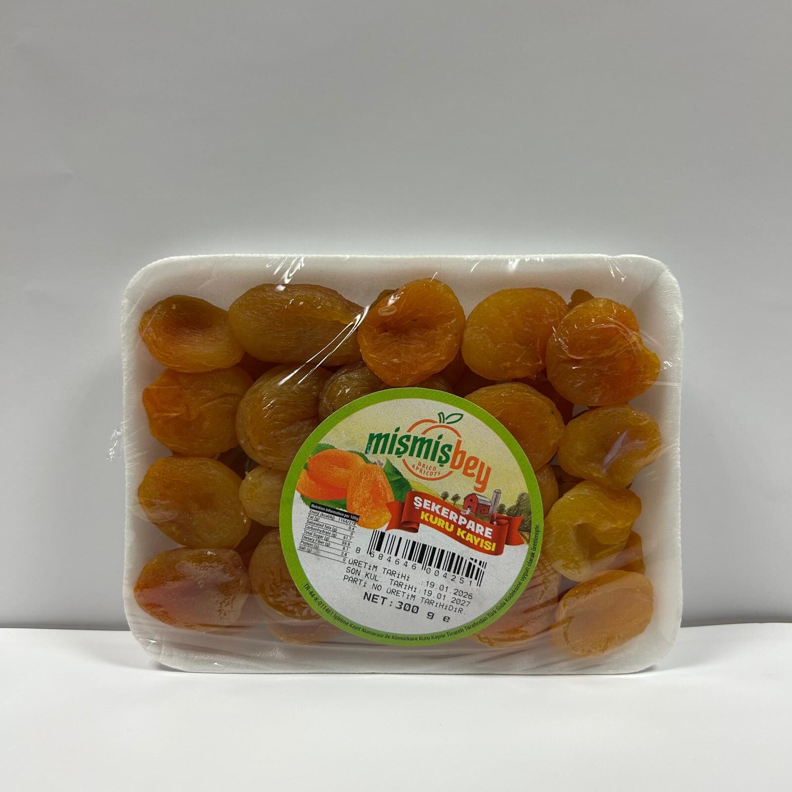 KAYISI 300G MİŞMİŞBEY KAYISI 1*35