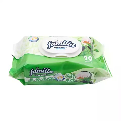 FAMİLİA ISL.HAVLU 90'LI YEŞİLİN TAZELİĞİ 1*18