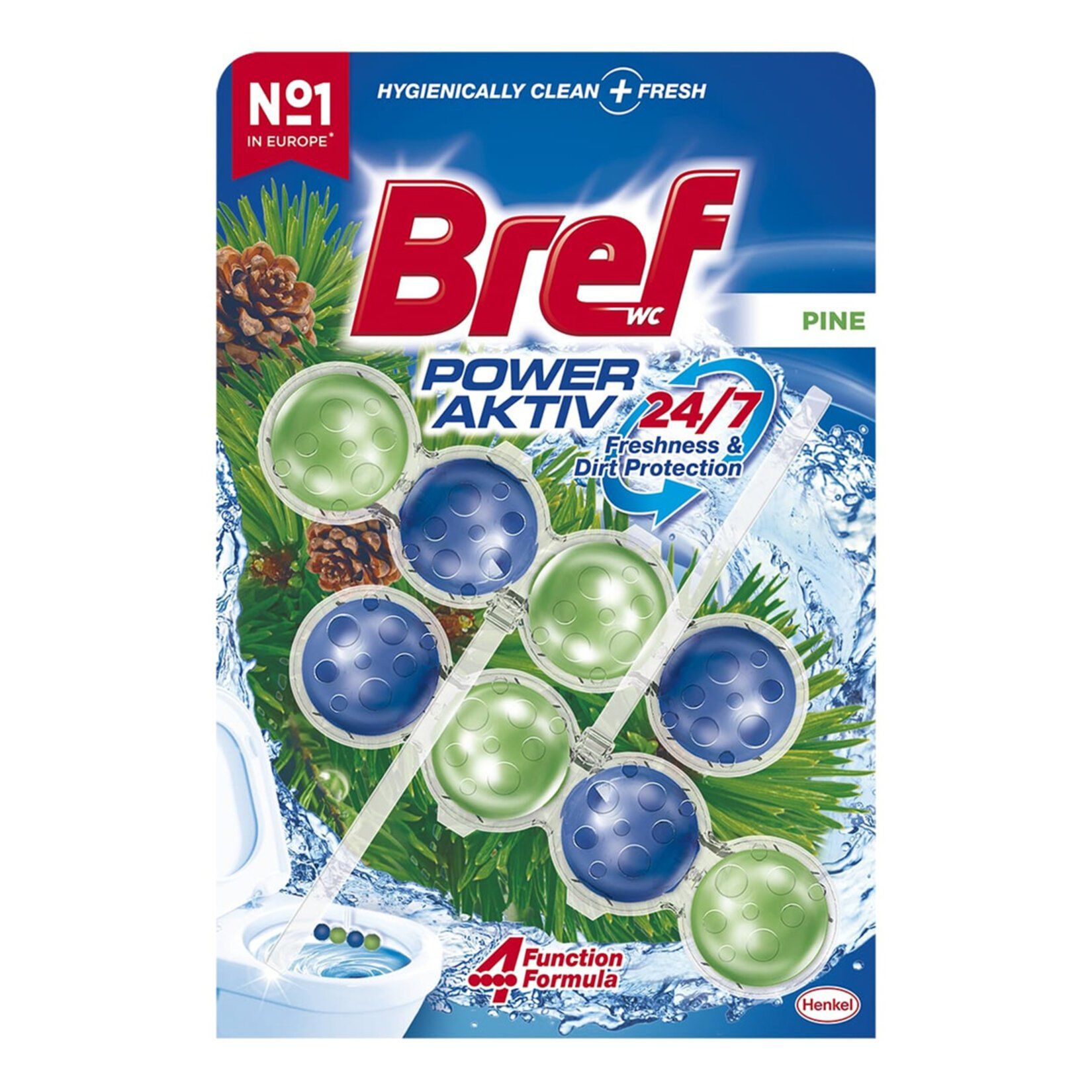 BREF WC 4POW.AKT.BLOK 2*4LÜ PİNE-ÇAM 100GR *10