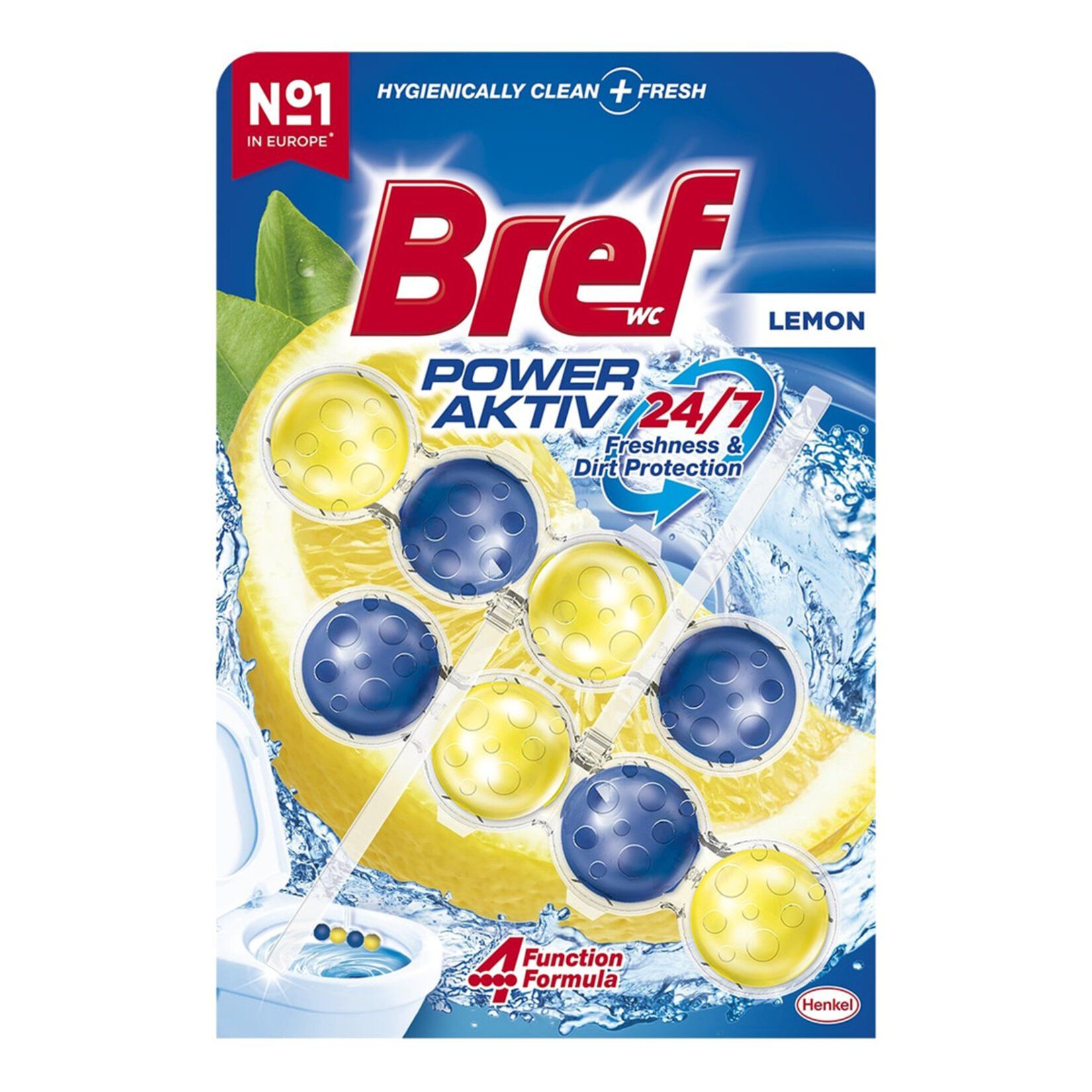 BREF WC 4POW.AKT.BLOK 2*4LÜ LİMON KATI 100GR *10