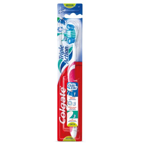 COLGATE DİŞ FIRÇASI ÜÇLÜ ETKİ ORTA 1*12