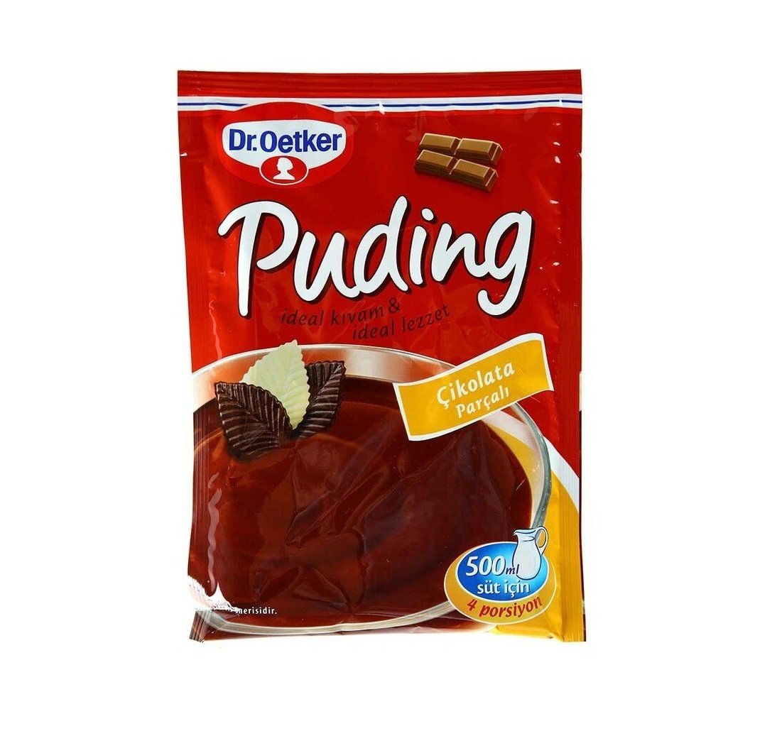 DR.OETKER.PUDİNG ÇİKOLATA PARÇALI 115GR 1*2*12