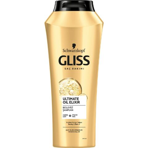 GLISS Ş.500ML ULTİMATE OİL ELİXİR HASSAS SAÇ 1*12