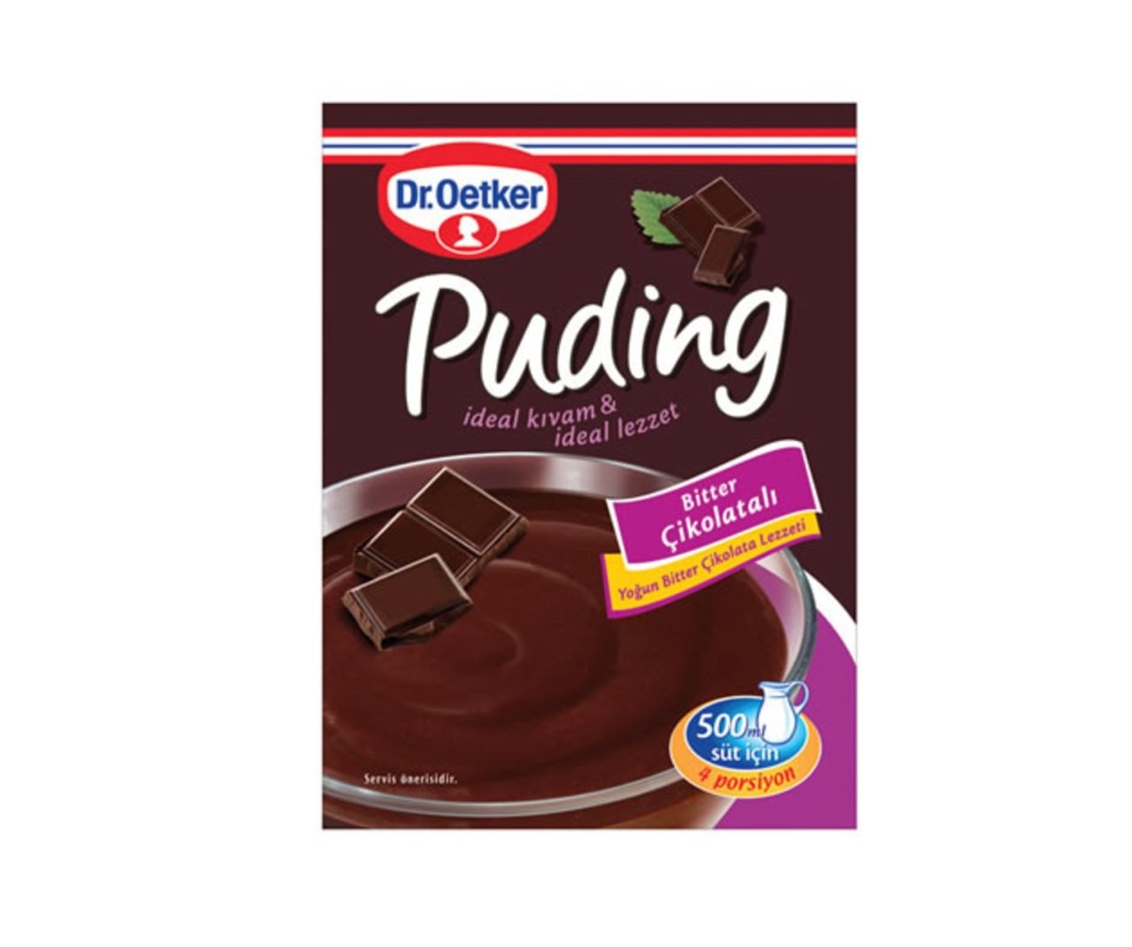 DR.OETKER.PUDİNG BİTTER ÇİKOLATALI 111GR 1*2*12