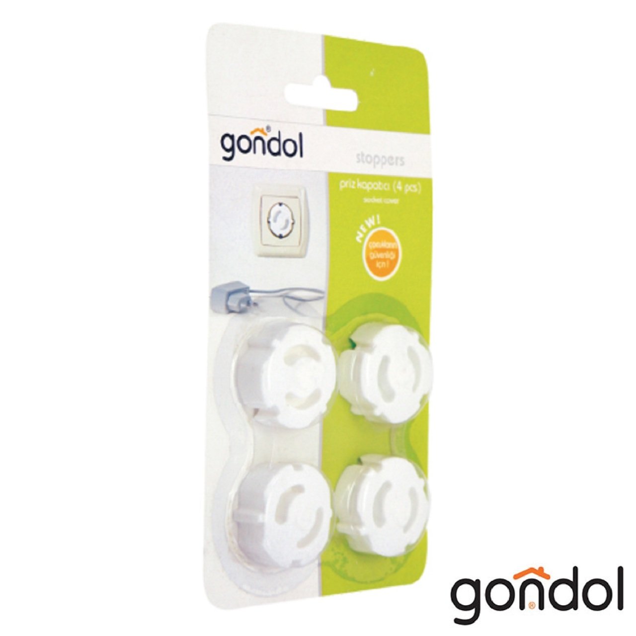 GONDOL PRİZ KAPATICI SMART G-292 1*48