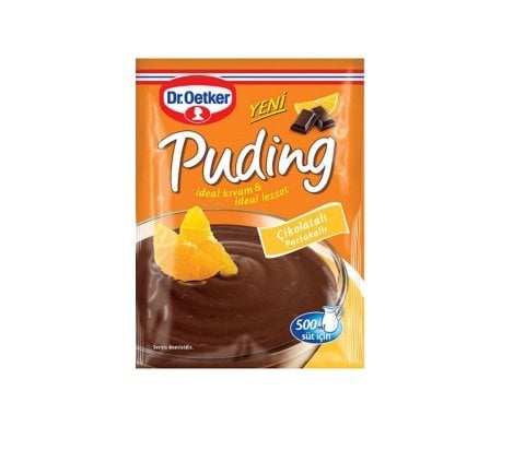 DR.OETKER.PUDİNG ÇİKOLATALI PORTAKALLI 102G 1*2*12