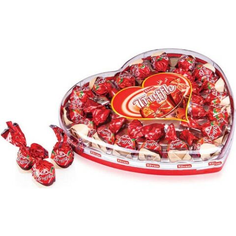 ELVAN B.P.TRUFFLE KALP ÇİLEKLİ 280GR 1*12