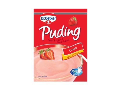 DR.OETKER.PUDİNG ÇİLEK 120G 1*2*12