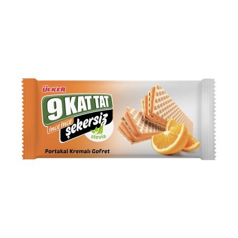 ÜLKER B.9KAT İNCE İNCE//// 118GR ŞEKERSİZ PORTAKALLI 858-01 1*16