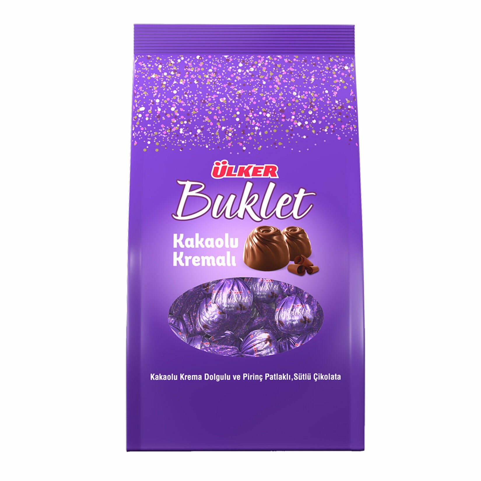 ÜLKER BAY.BUKLET KAKAO KREMALI 300G POŞET 367-01 1*12