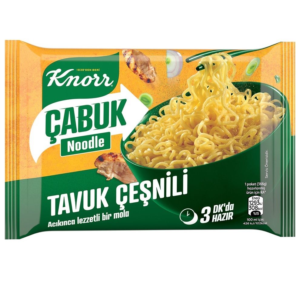 KNORR MAK.NOODLE TAVUK ÇEŞNİLİ 66G 1*40