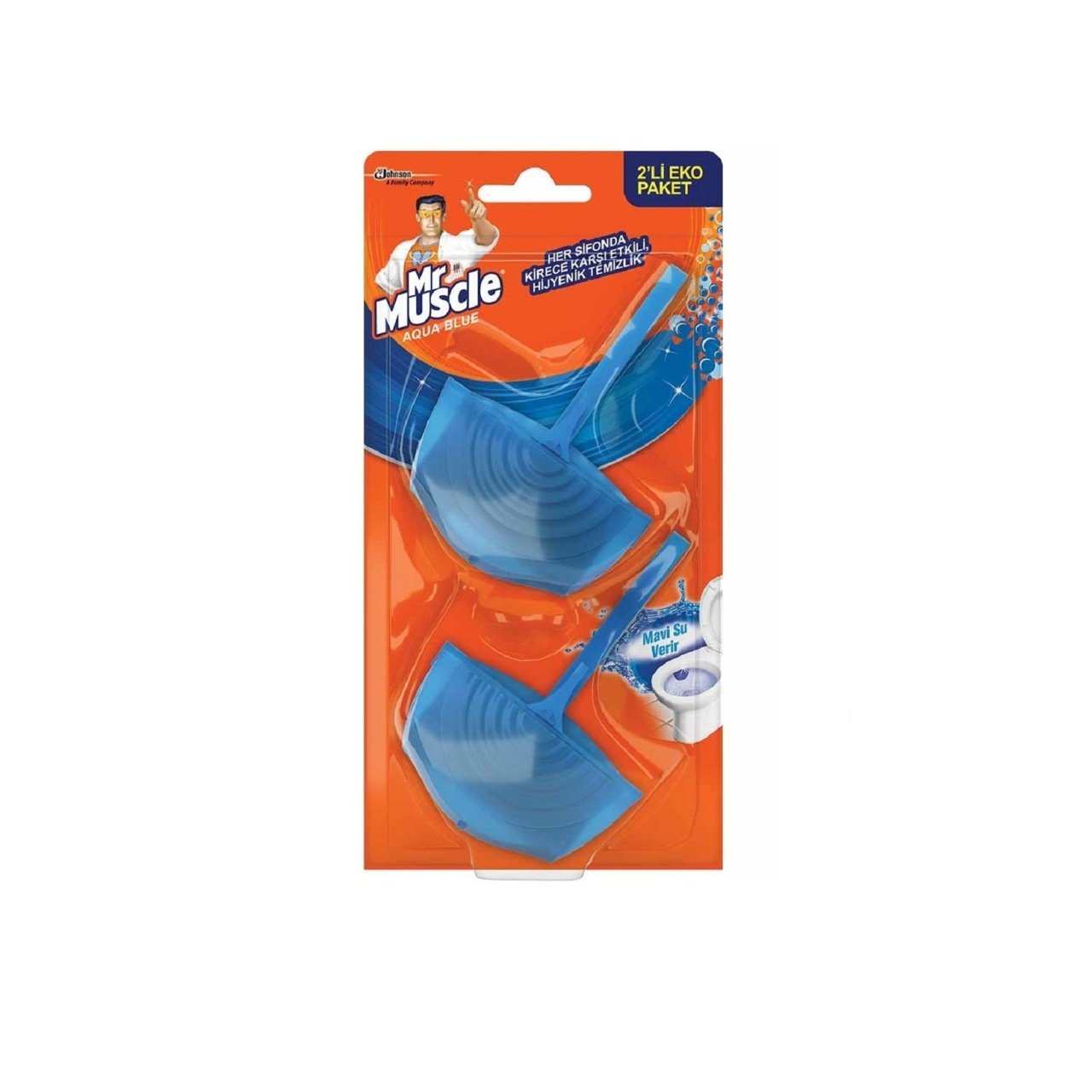 SC.MR MUSCLE KLZ.BLK AQUA MAVİ 2LİX40GR 1*12