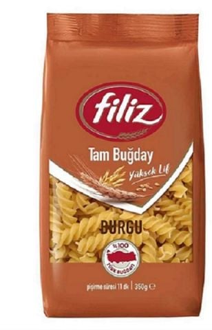 FİLİZ .TAM BUĞDAY BURGU MAKARNA 350G 1*12