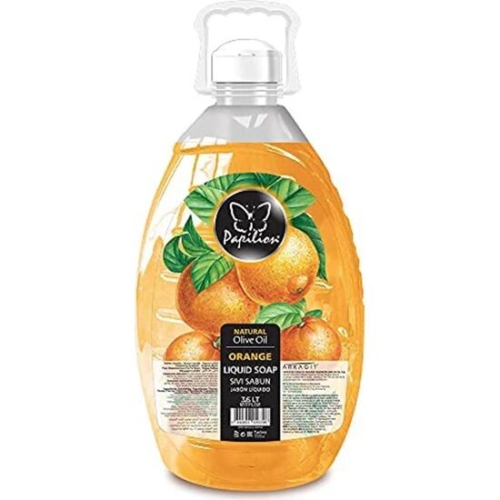 PAPİLİON SIVI SABUN 3,6LT PORTAKAL 1*4