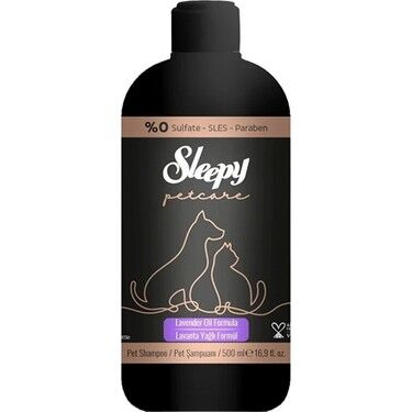 SLEEPY PETCARE ŞAMPUAN 500ML LAVANTA YAĞLI EVCİL HAYVAN 1*12