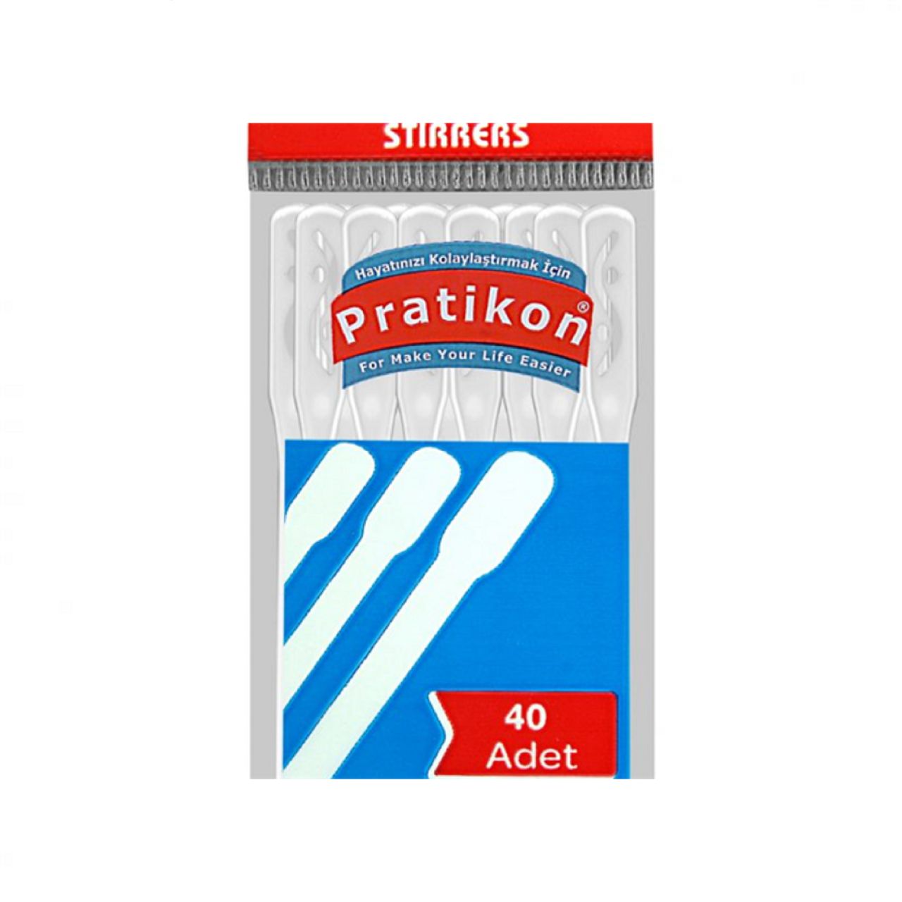 PRATİKON KARIŞTIRICI 40'LI PLASTİK 1*50