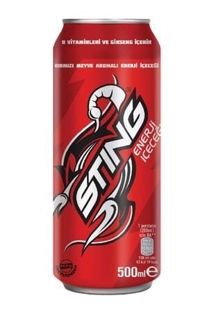 STING ENERJİ İÇECEĞİ 500ML KIRMIZI MEYVE AROMALI