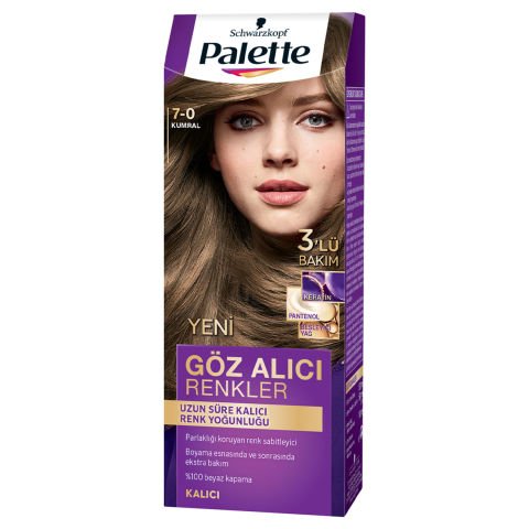 PALETTE GÖZ ALICI RENKLER 7-0 KUMRAL 1*10