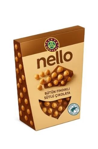 KAHVEDÜNYASI BAY.NELLO FINDIKLI SÜT.ÇİK. 250GR 1*12