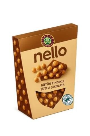 KAHVEDÜNYASI BAY.NELLO FINDIKLI SÜT.ÇİK. 250GR 1*12
