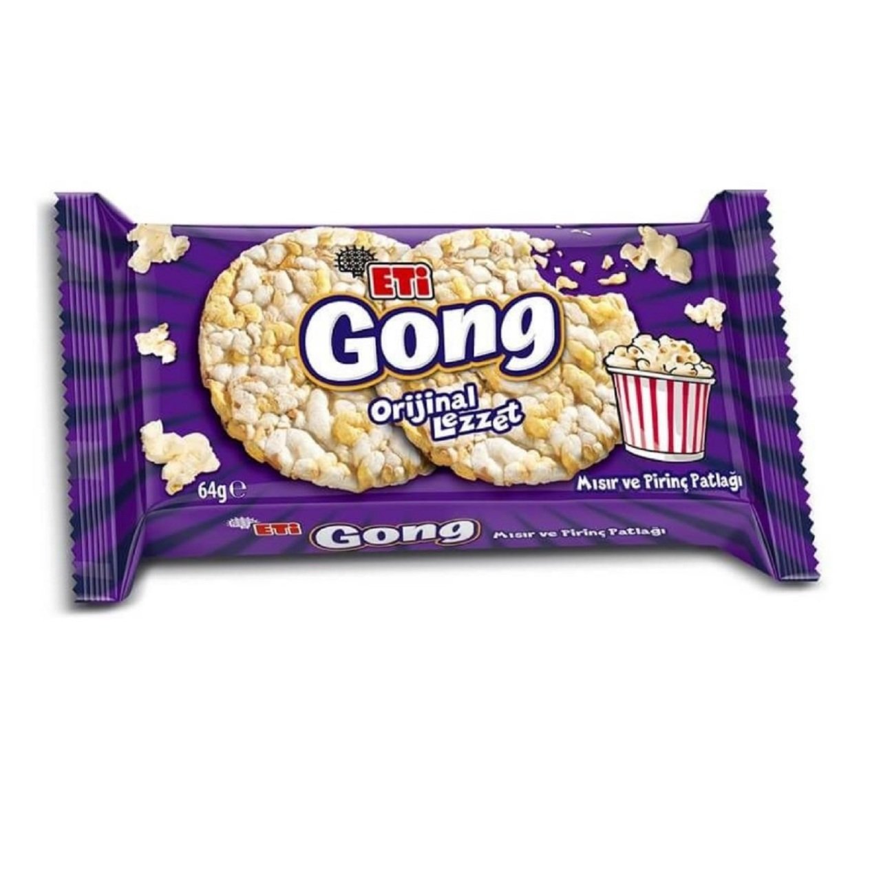 ETİ B.GONG MISIR VE PİRİNÇ PATLAĞI 64GR 48467 1*16