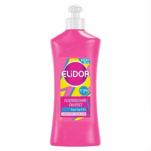 ELİDOR 7/24 ŞEKİL.BAK.KR.265ML ELEKTRİKLENME ÖNLEYİCİ ARGAN YAĞI& BAL 1*12