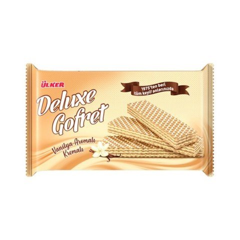 ÜLKER B.GOFRET DELUXE VANİLYA 220GR 406-03 1*10