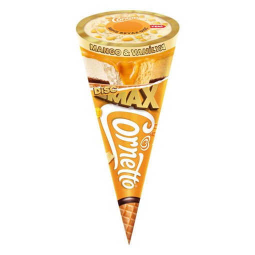 ALGİDA CORNET DİSC MAX MANGO&VAN. 130ML 1*24