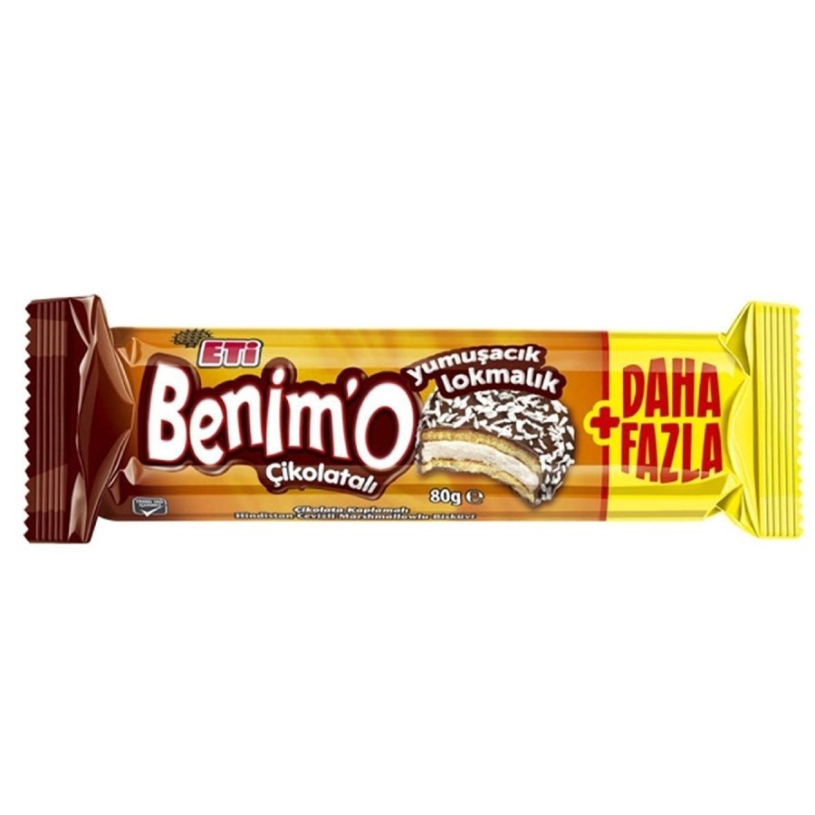 ETİ B.BENİM'O ÇİKOLATALI LOKMALIK 80GR 3532900 1*18