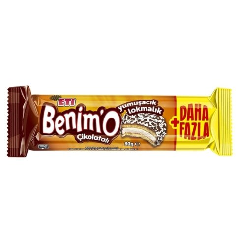 ETİ B.BENİM'O ÇİKOLATALI LOKMALIK 80GR 3532900 1*18