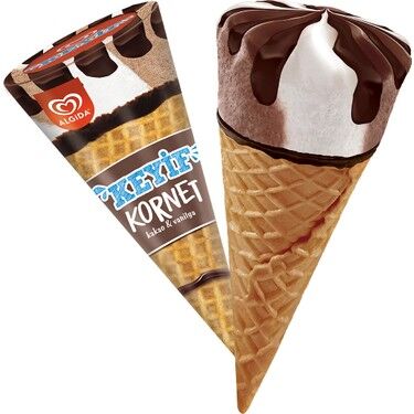 ALGİDA CORNET KEYİF KAKAO VANİLYA 110ML 1*24