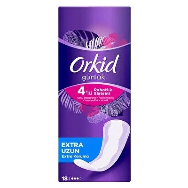 ORKİD GÜNLÜK EXTRA KORUMA EXTRA UZUN 18'Lİ 1*5