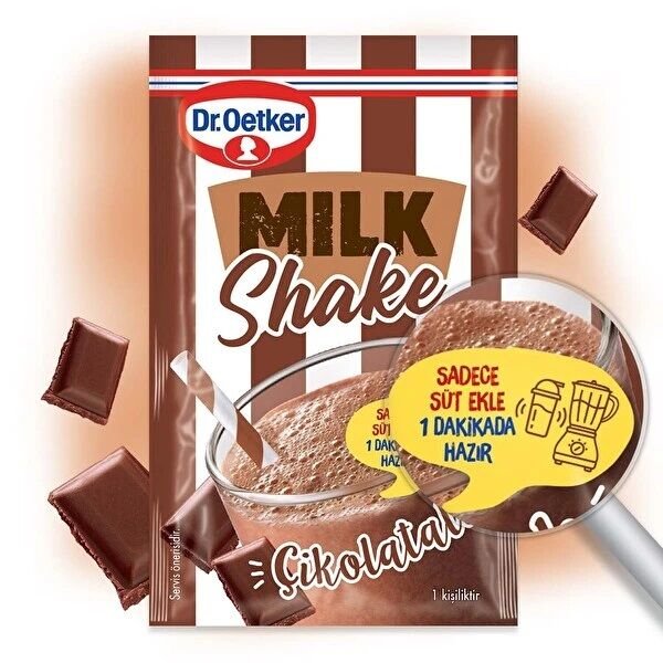 DR.OETKER.İ.MİLKSHAKE ÇİKOLATALI 24GR 1*2*24