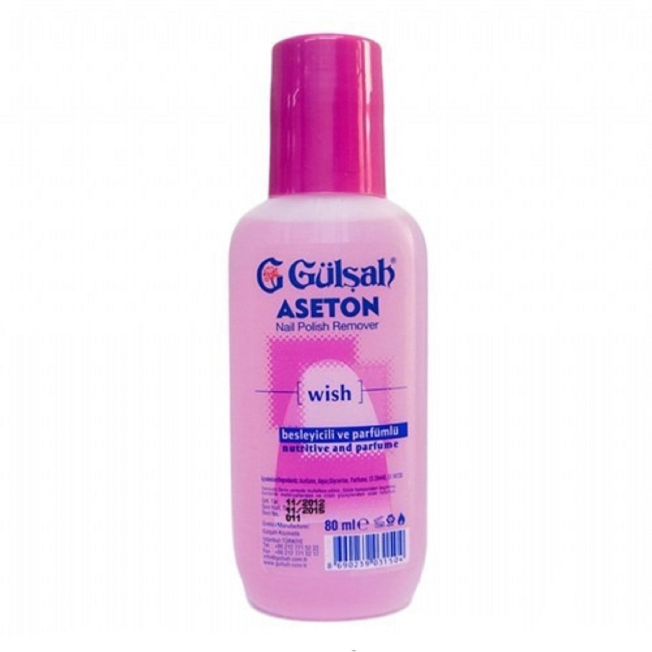 GÜLŞAH ASETON 80ML KLASİK 1*48