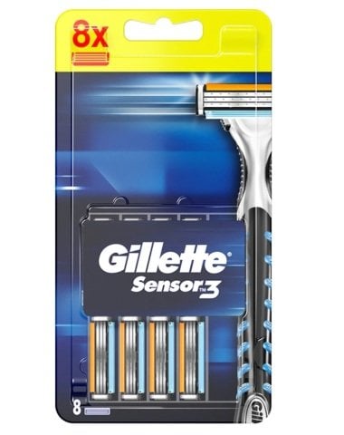 GİLLETTE SENSOR3 8'Lİ YEDEK 1*18
