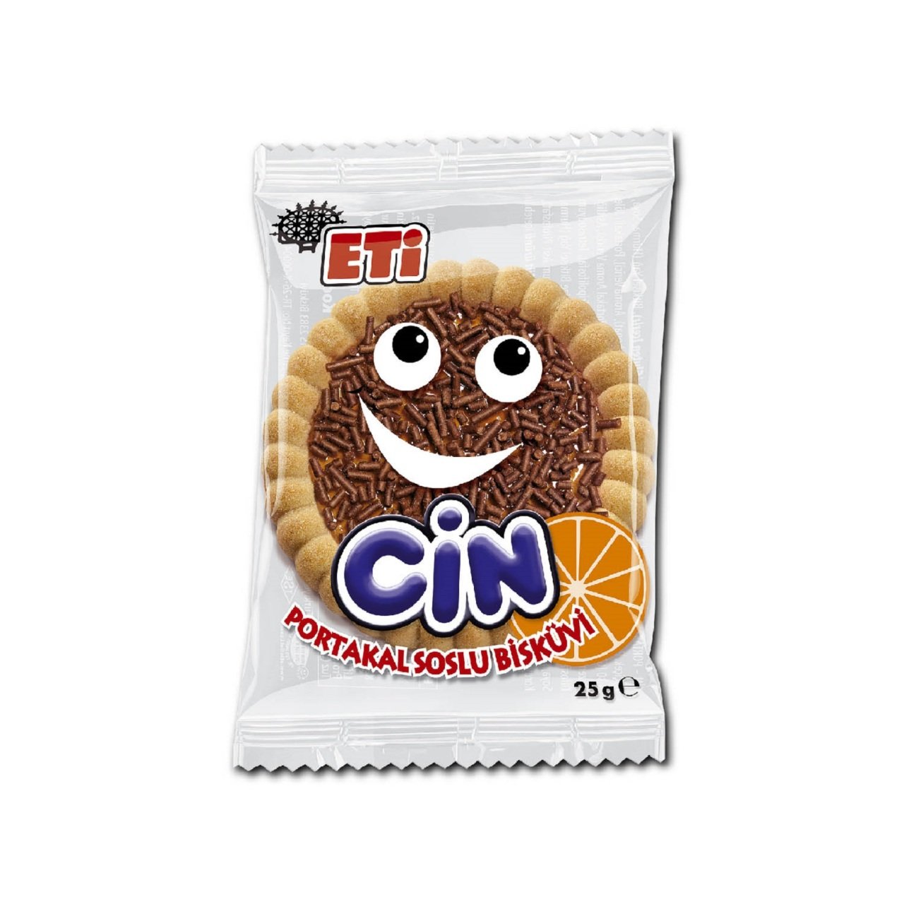 ETİ B.CİN  PORTAKALLI TEKLİ 25GR 34314 1*36