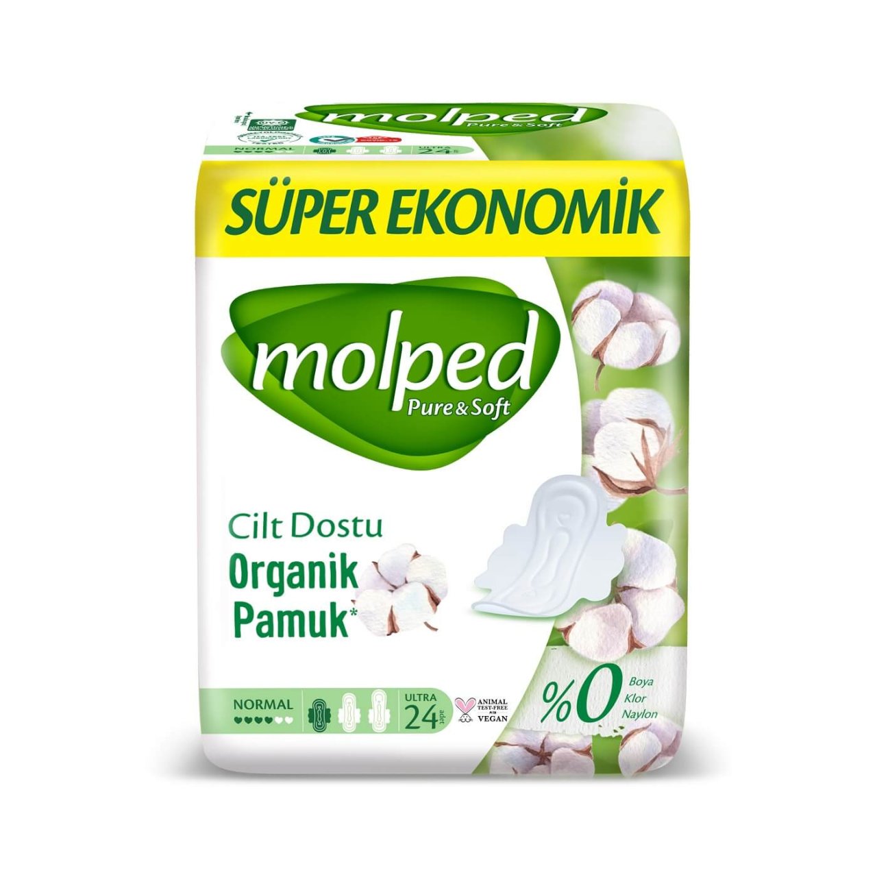 MOLPED SÜPER EKO PURE S.1NORMAL 24'LÜ 1*16