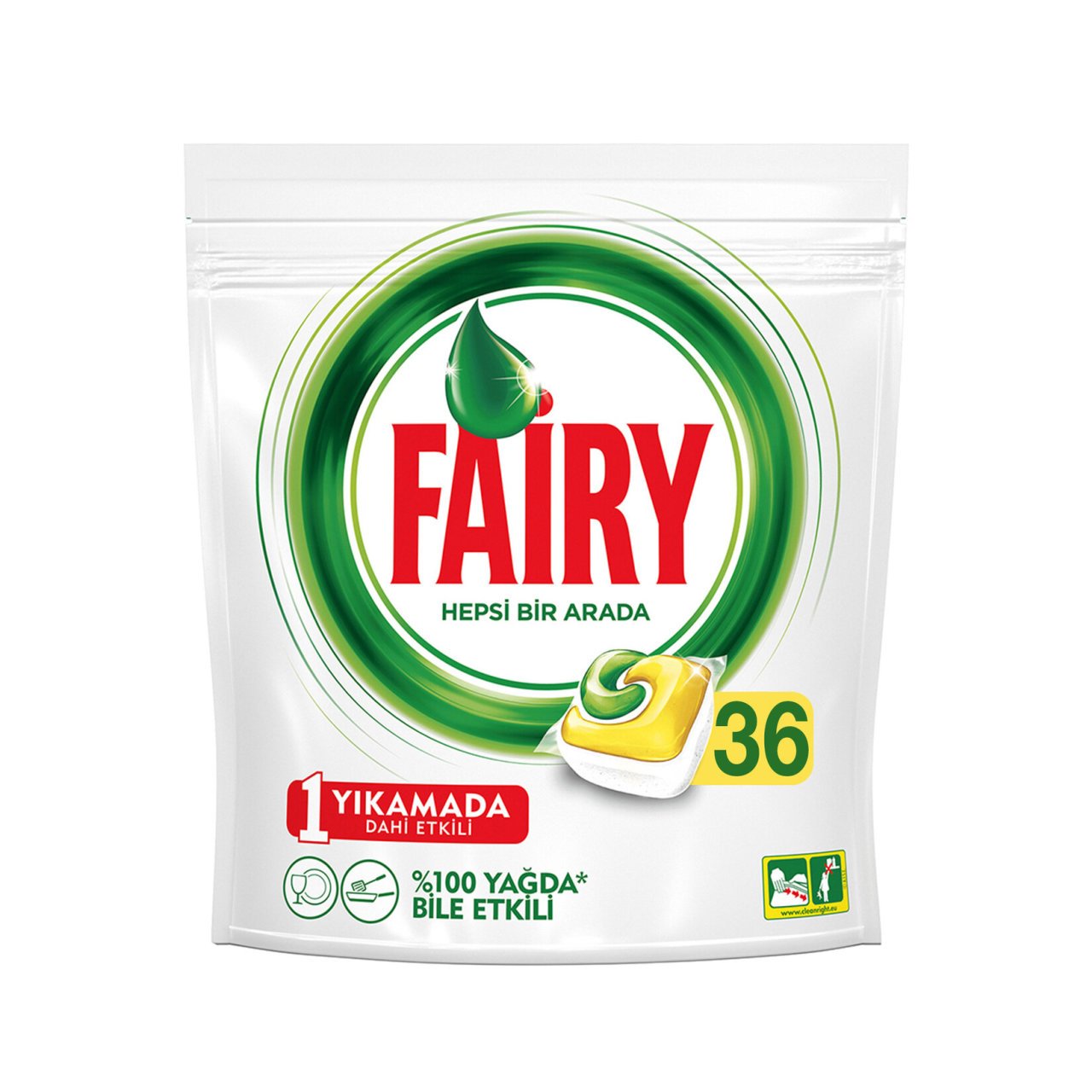 FAİRY KAPS.H1A 36'LI SARI HEPSİ BİR ARADA1*5