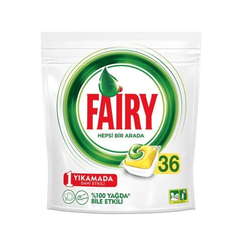 FAİRY KAPS.H1A 36'LI SARI HEPSİ BİR ARADA1*5