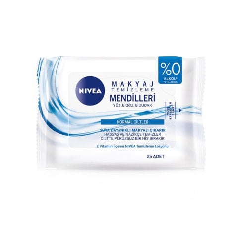 NIVEA YÜZ-MAKYAJ TEM.MENDİLİ 25'Lİ NORMAL 81121 1*12