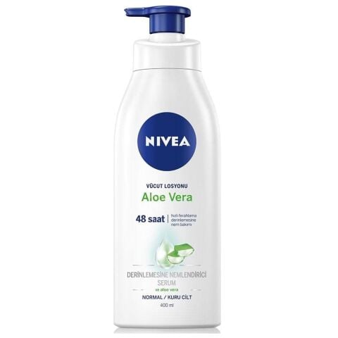 NIVEA VÜCUT LOSYON 400ML 5İN1 ALOE VERA NEMLENDİRME 88397 1*12