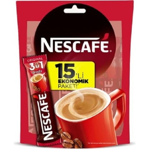 NESCAFE 15'Lİ 3İN1 EKO.PAKET (15*17,5GR) 1*32